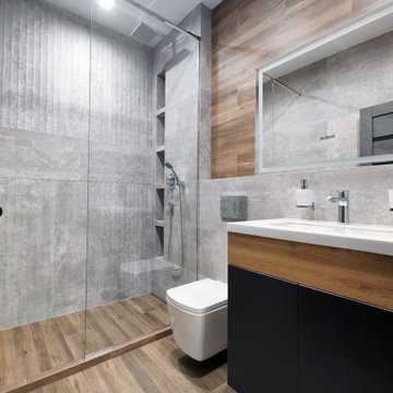 Капитальный ремонт ванной комнаты в однокомнатной квартире