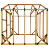 8ft W X 8ft D E-Z Frame Standard Greenhouse Kit, With Floor Framing