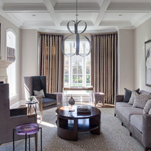 Living Room With Bay Windows