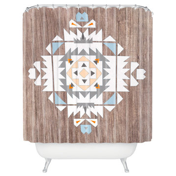 Deny Designs Iveta Abolina Cream Tribal Shower Curtain