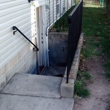 before Masonry Ramp