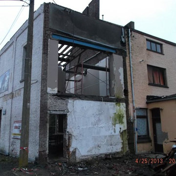 Projet Giarra - Rénovation/extension d'un immeuble en appartements et commerces