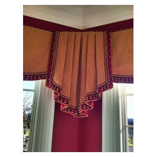 Bay Window treatments - Transitional - New York - by Seams Sew Right ...