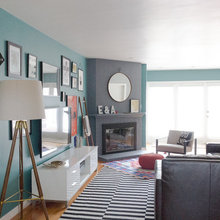 Mahogany Family Room Ideas