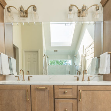 Leawood, Kansas Primary Bathroom Remodel with Custom Shower and Expanded Closet
