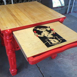 BUTCHER BLOCK TABLE - Products