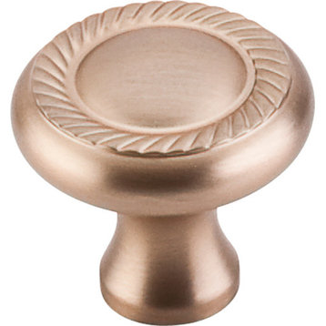 Swirl Cut Knob - Brushed Bronze, TKM1584