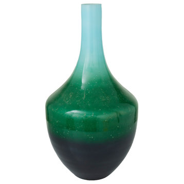 Modern Green Glass Vase 560564