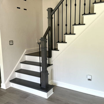 Knuckle Balusters & Wood Railings