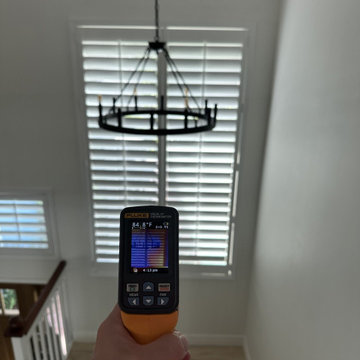 Real Wood Shutters vs. Bare Windows — Infrared Heat Test, Palm Beach FL