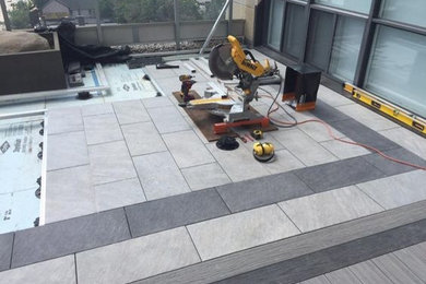 Mbrico Rooftop Deck Installation Photos