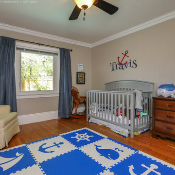 Enchanting Nursery with Casement Window -- Renewal by Andersen San Francisco Bay