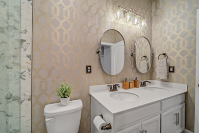 Bathroom - modern bathroom idea in Dallas
