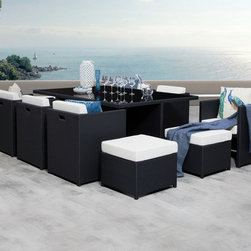 VACANZA Outdoor Cube Dining Set - Outdoor Dining Sets