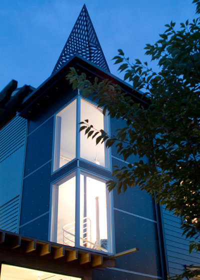 Модернизм Фасад дома by Reader & Swartz Architects, P.C.