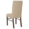 Classic 20" Linen Side Chairs, Set of 2
