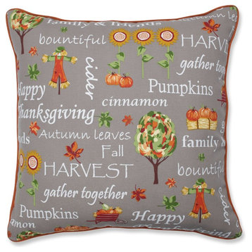 Autumn Harvest Haystack Indoor/Outdoor Floor Pillow
