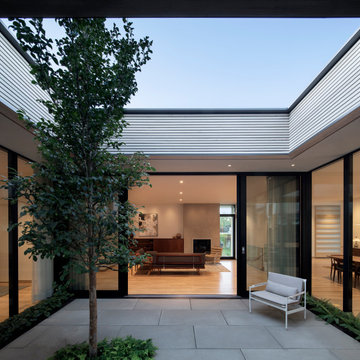 NW Portland Courtyard House
