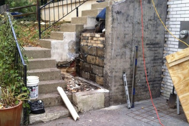 Rike Concrete and Stone entry rebuild