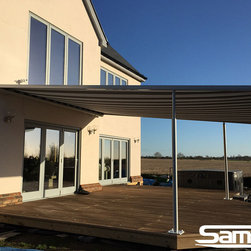 Retractable Fabric Canopies - Pergolas, Arbours & Trellises