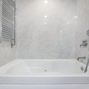 South Loop Bathroom Renovation: A mix of Contemporary and Classic Design