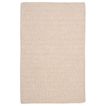 Westminster Natural 12' Square, Square, Braided Rug