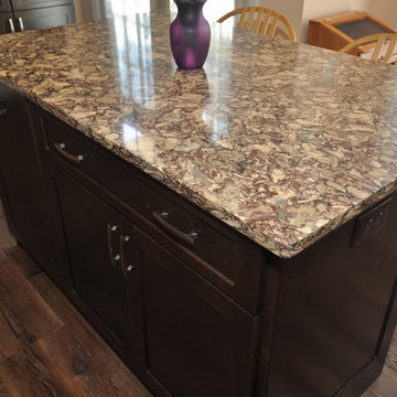 Kitchen Update in Maple with Cambria Quartz Countertop