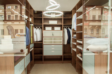 Photo of a contemporary storage and wardrobe in Dresden.