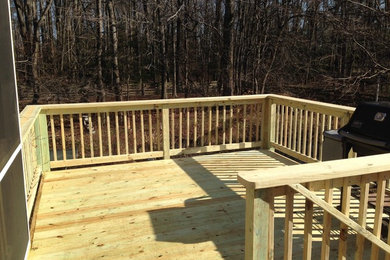 New deck and addition
