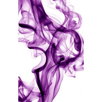 "Purple Smoke" Fine Art Canvas Print, 54"x84"