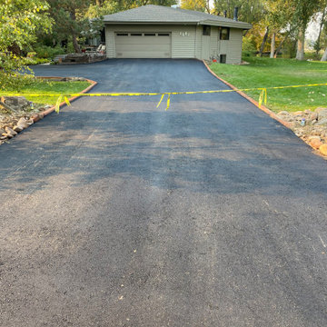 Asphalt installation