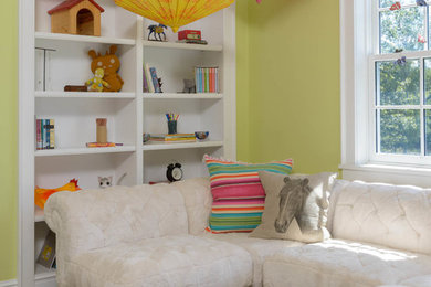 Example of a trendy bedroom design in Other
