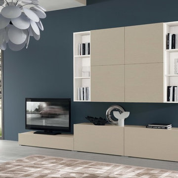 Contemporary Italian Wall Unit VV 3946 - $2,635.00