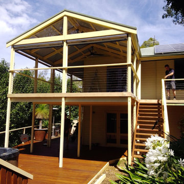 Second Storey Gable Roofed Verandah
