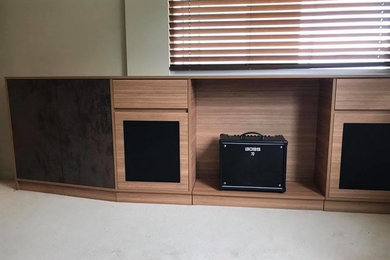 Custom Cabinet for a Music Room