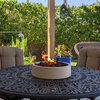 Propane Fueled Fire Bowl For Your Patio Table, Suffolk Tan