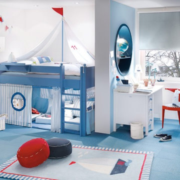 Kinderzimmer Segelboot