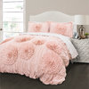 Serena Comforter Pink Blush 3Pc Set Full/Queen