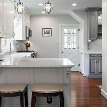 Classic, Clean, and Versatile Traditional Kitchen Remodel