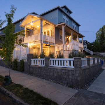 Extended Deck Over Small Privacy Patio