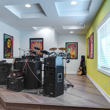 Basement Band Stage