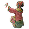 Chinese Porcelain Figurine, Lady with Bird