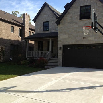 David C's Pro Dunk Silver Basketball System on a 40x20 in Elmhurst, IL