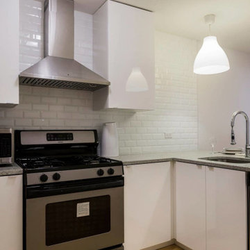 NYC Garden Apartment Is Remodeled With Modern IKEA Kitchen