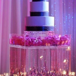 Lucite Cake Stand / holder - Home Decor