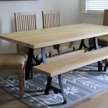 Custom Dining Table, Console Table, and Coffee Table