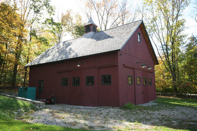 Shed - farmhouse shed idea in New York