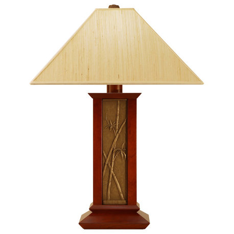 Table Lamp, Bamboo