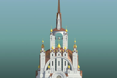 Конкурсный проект православного храма