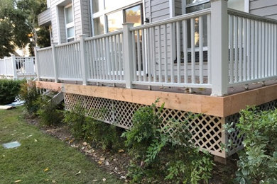 Example of a classic deck design in San Francisco